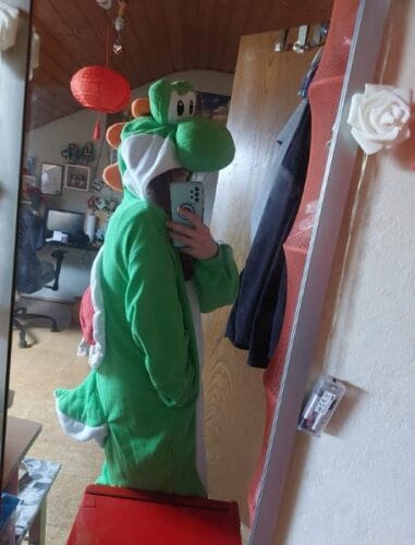 Yoshi Onesie Kigurumi SAZAC photo review
